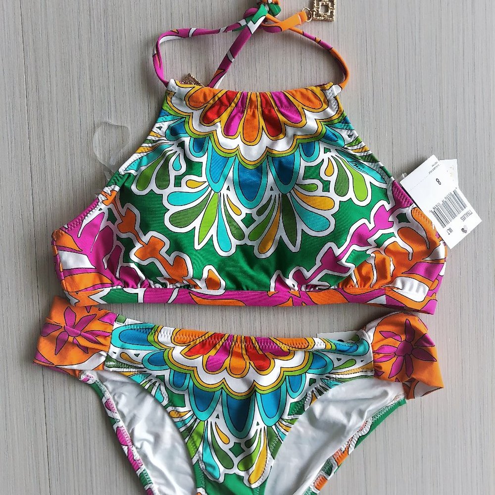 High neck bikini
